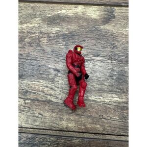 Red Spartan‎ Warrior Action Figure Toy for Collection and Display